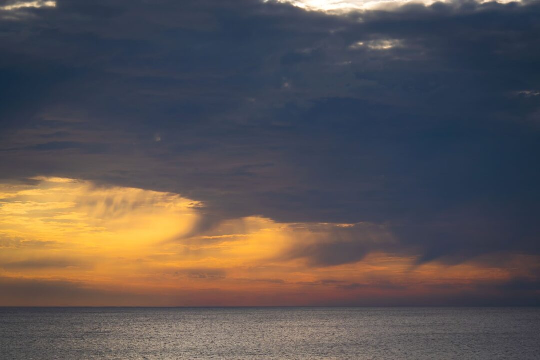 Golden Rays Through the Storm